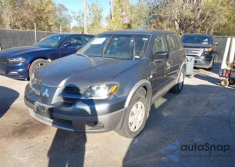 2003 Mitsubishi Outlander Ls из США, поврежденный, VIN JA4LX31G23U035796
